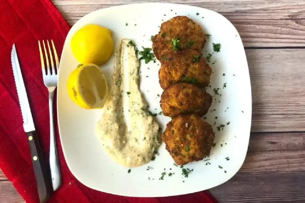 Air Fryer Crab Cakes by Flavor Dance