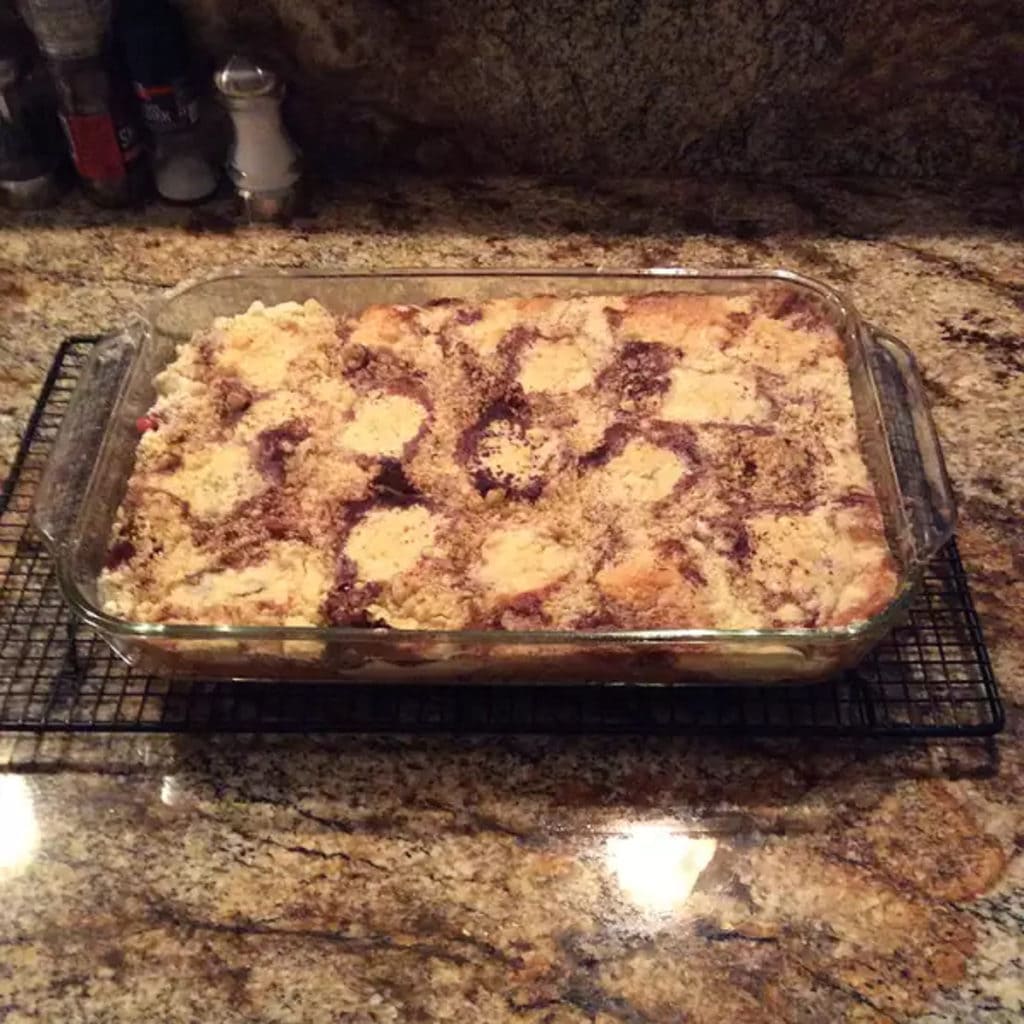 Cherry Cream Cheese Dump Cake