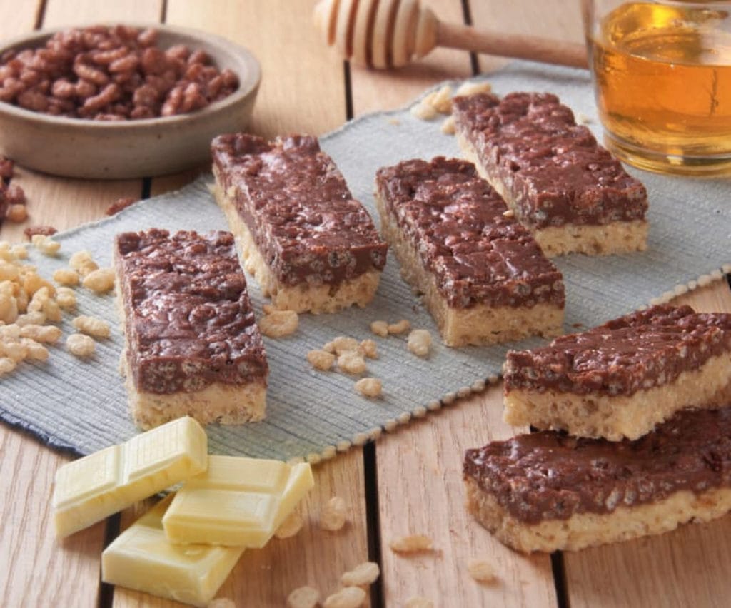 Chocolate Puffed Rice Cakes