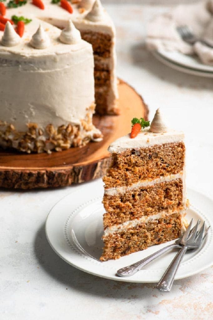  Easy Vegan Carrot Cake The Curious Chickpea