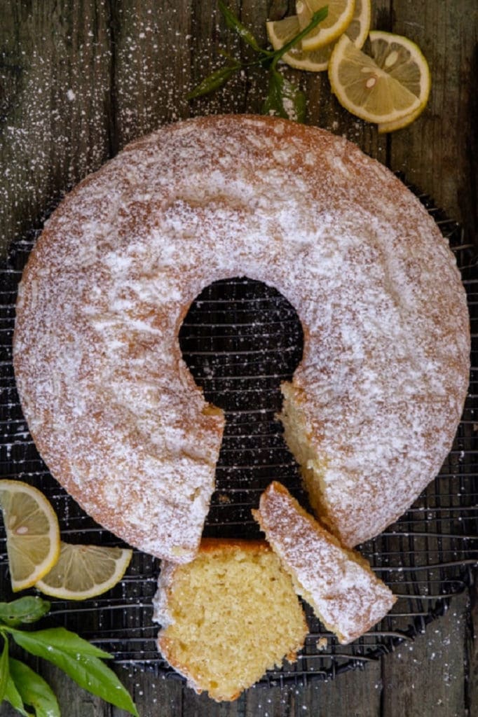 Italian Lemon Bundt Cake Ciambellone