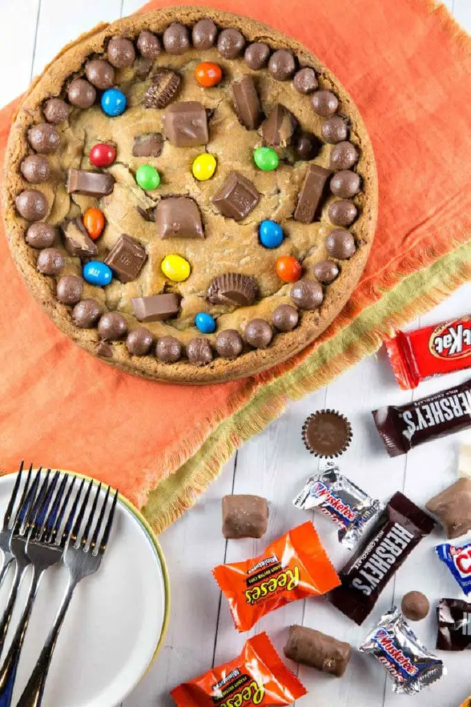 Leftover Candy Cookie Cake Bunsen Burner Bakery