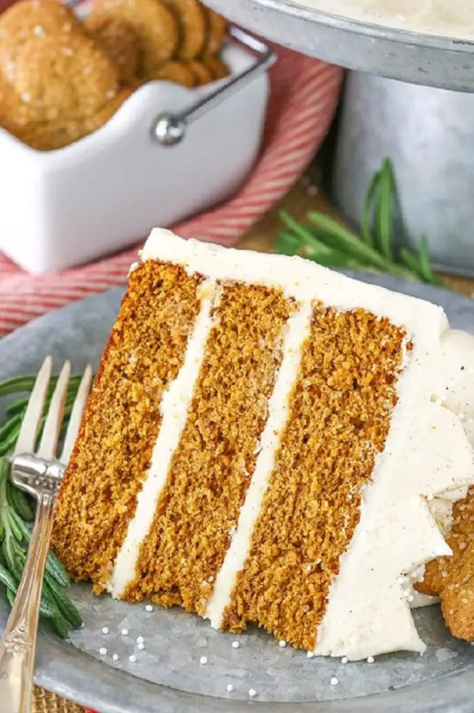 Moist Gingerbread Layer Cake – Lindsay (Life, love, and sugar)