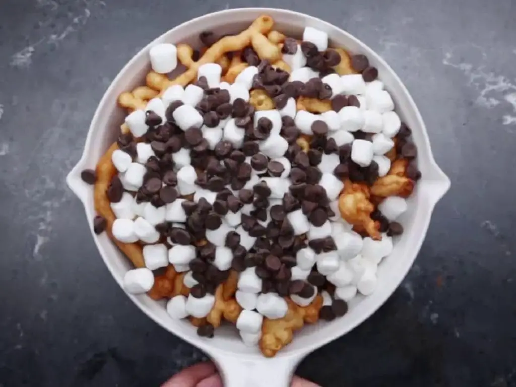 S’mores Funnel Cake