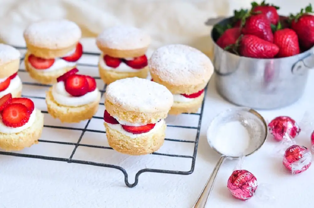 Strawberry Shortcake Cakes by Eat, Little Bird