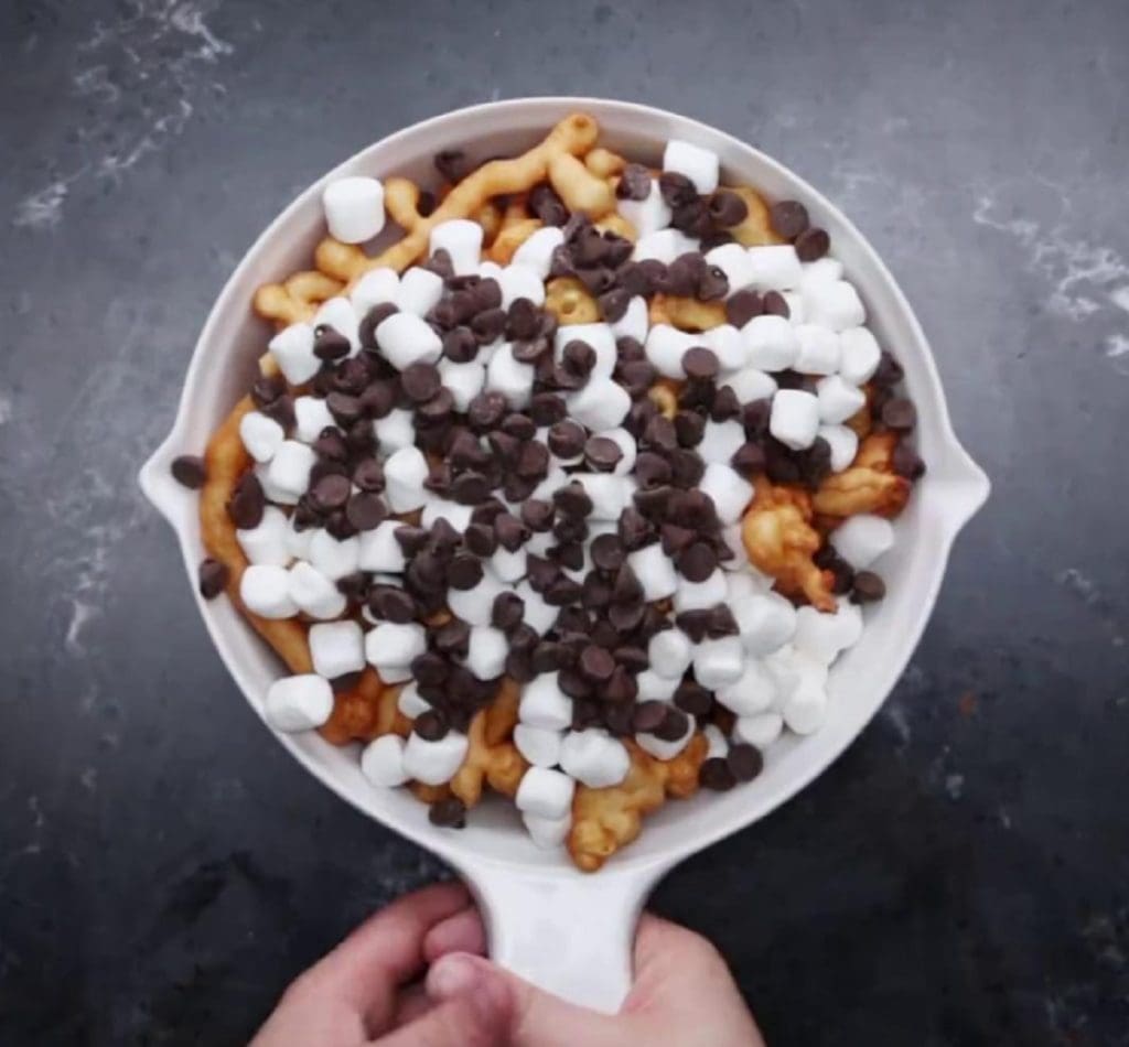 S’mores Funnel Cake