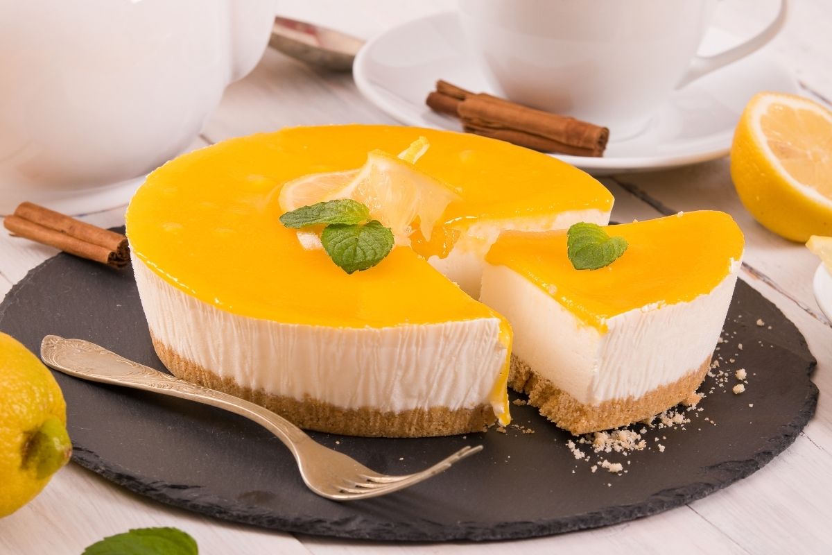 Lemon Cheesecake Recipe - What Kate Baked