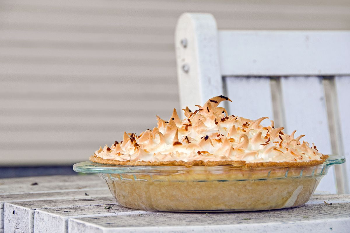 No Bake Coconut Cream Pie - What Kate Baked
