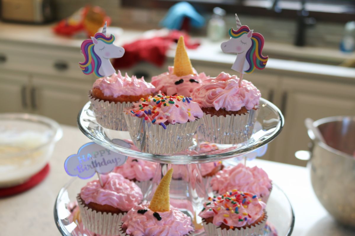 Unicorn Cupcakes - What Kate Baked