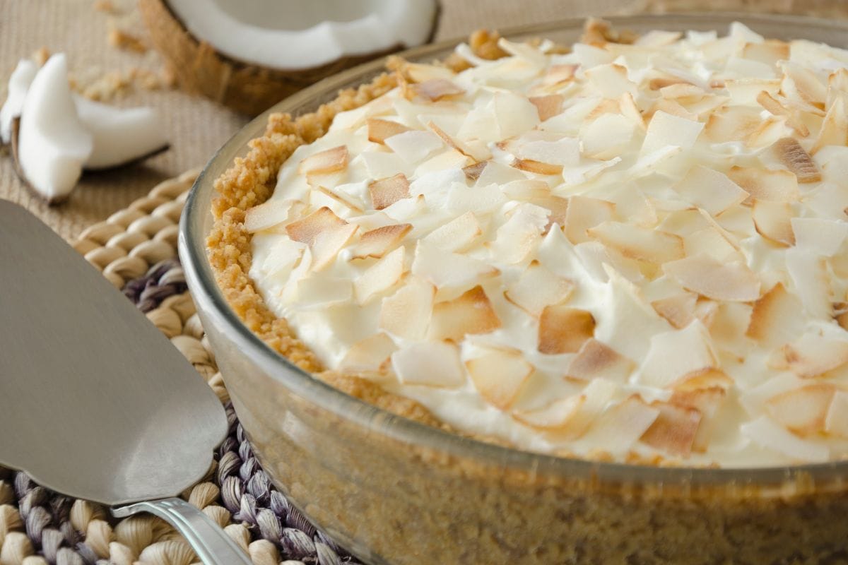 Coconut Banana Cream Pie
