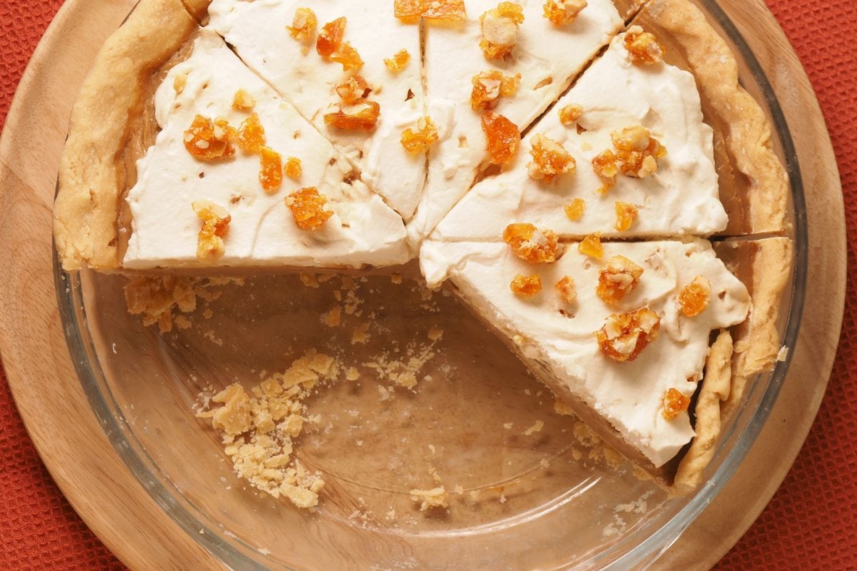 No Bake Butterscotch Pudding Pie