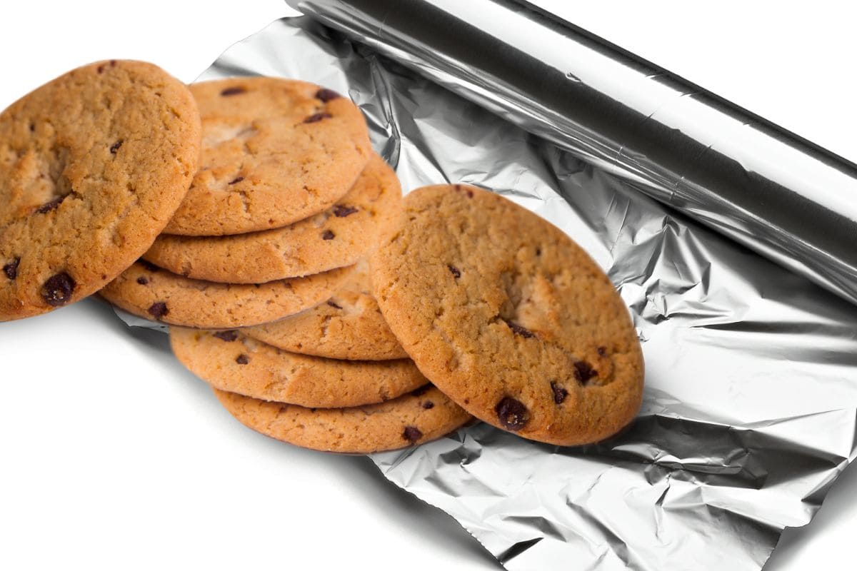 Baking Cookies On Aluminum Foil 