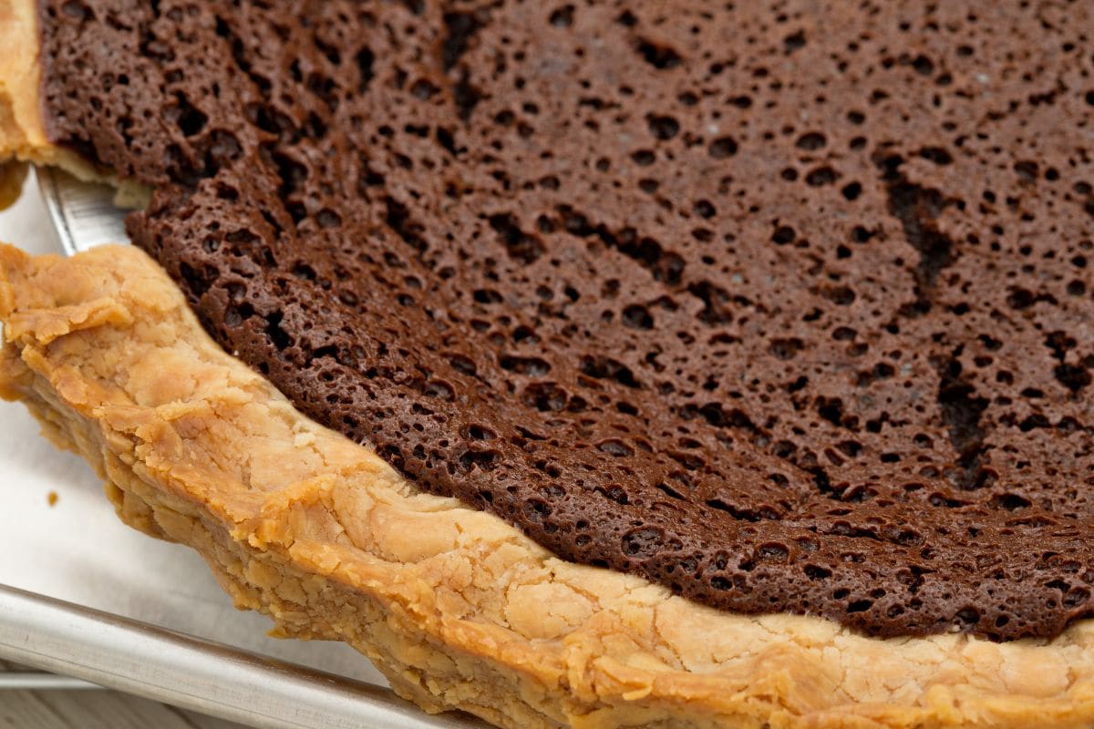 Chocolate Fudge Pie - What Kate Baked