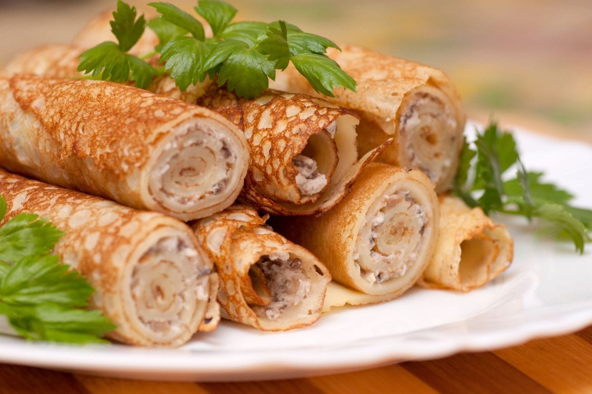 Easy Pancake Rolls 3 Ways - What Kate Baked