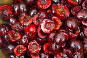 How To Pit Cherries