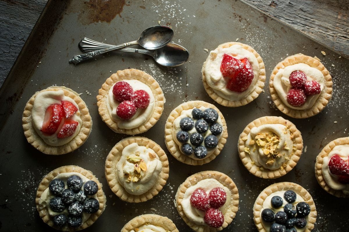 Mini Berry Pies Recipe - What Kate Baked