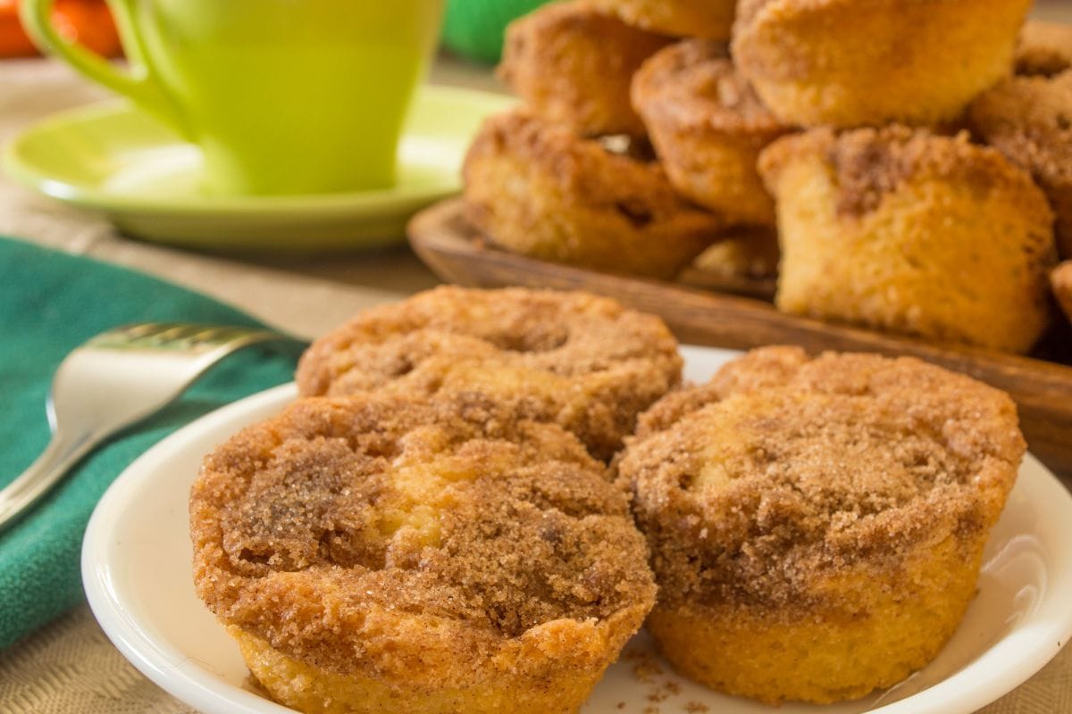 Mini Crumb Cake Bites - What Kate Baked