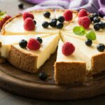 Cutting A Cheesecake Cutting A Cheesecake
