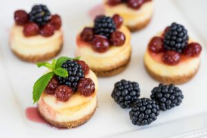Turning A Cheesecake Into Mini Cheesecake Bites