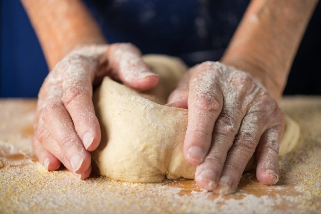 How to get more holes and a better crumb in bread 